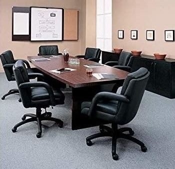 Global Total Office Boat Shaped 8' Conference Table