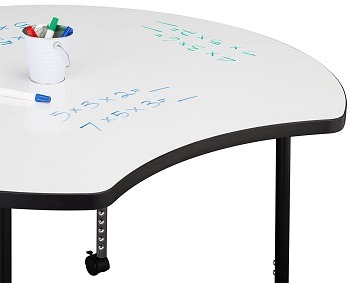 Learniture Structure Series Crescent Mobile Collaborative Table Review