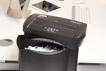 alpha rexel confetti cut shredder review
