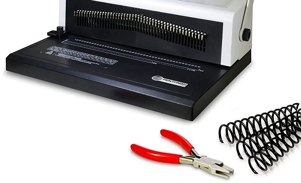 binder with crimping pliers