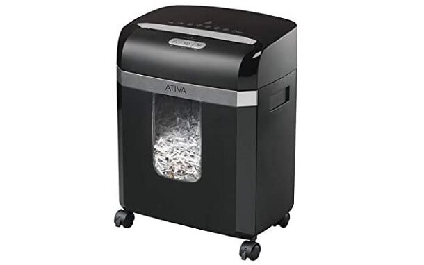 paper shredder with 10 sheet capacity