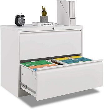 Bonnlo Lateral File Cabinet review