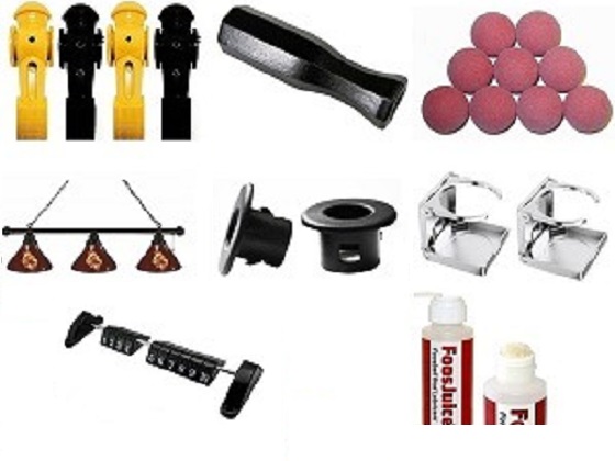 Foosbal Table Replacement Parts And Accessories