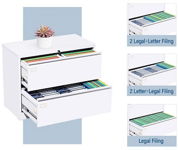 Intergreat white 2 drawer