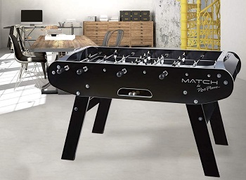 René Pierre Match Foosball Table in Black