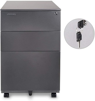 Aurora Modern SOHO Design 3-Drawer Metal review