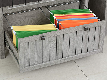 HOMCOM Retro Style 2-Drawer