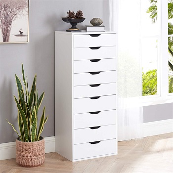 Naomi Home Bianca 9-Drawer Office