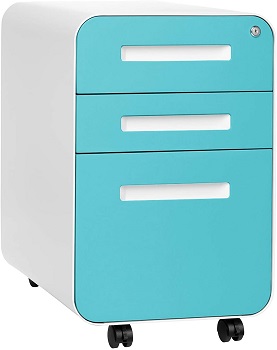 Stockpile 3-Drawer Mobile File Cabinet