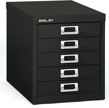 Bisley 5 Drawer Steel Desktop