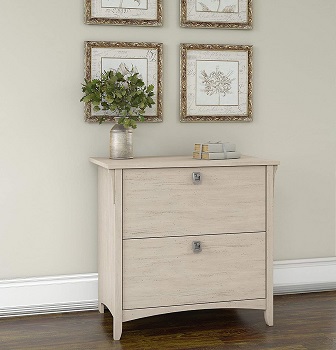 Bush Furniture Salinas Lateral File Cabinet in Antique review