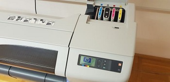 HP DesignJet CH337A Printer Review