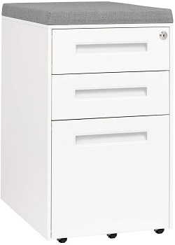 Best 6 Rolling File Cabinets With Padded Seat In 2021 Reviews