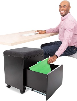 Stand Steady Vert Rolling File Cabinet