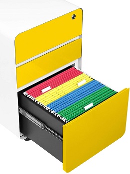 Stockpile Flat 3-Drawer Mobile File Cabinet review