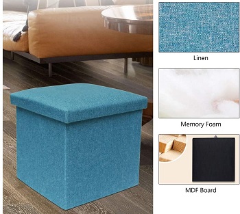 Storage Ottoman Cube Folding Ottomans review