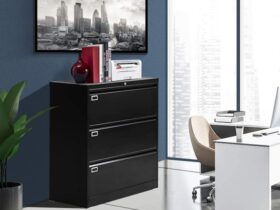 locking lateral file cabinet