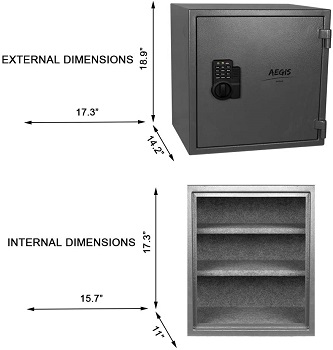 1.74 CF Fireproof Electronic review