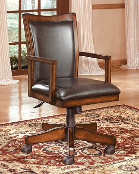 BEST FOR STUDY ANTIQUE SWIVEL Signature Design Wooden Desk Chair