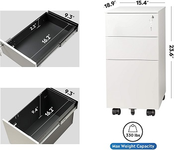 BEST OFFICE FILE CABINET FOR SMALL SPACES