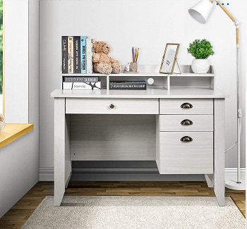 BEST SMALL DESK Desk with File Cabinet