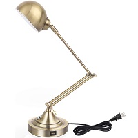 BEST TASK VINTAGE BRASS DESK LAMP Picks