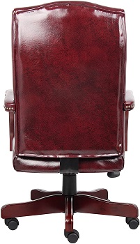 Best With Armrests Vintage Swivel Wooden Desk Chair
