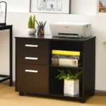 lateral file cabinet with shelves