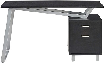 BEST 2-DRAWER CORNER DESK WITH FILE CABINET