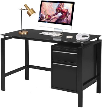 BEST 2-DRAWER DESK WITH FILE DRAWERS