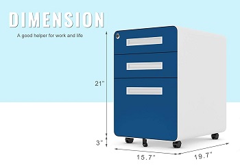 BEST 3-DRAWER CHEAP FILING CABINET WITH LOCK