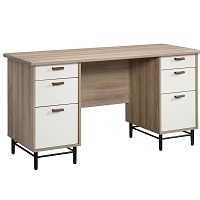 BEST 6-DRAWER DESK WITH FILE DRAWERS ON EACH SIDE picks