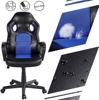 BEST BACK SUPPORT SMALL DESK WITH CHAIR FOR BEDROOM