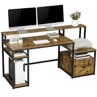 BEST LARGE DESK WITH FILE DRAWERS PICKS