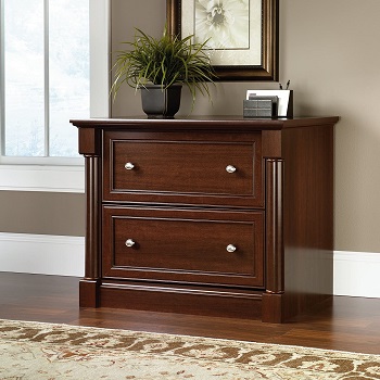BEST LATERAL CHERRY FILE CABINET 2-DRAWER