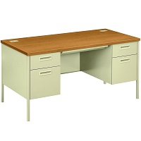 BEST METAL DESK WITH FILE DRAWERS ON EACH SIDE picks