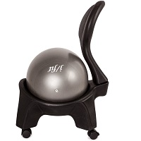 BEST WITH BACK SUPPORT STABILITY BALL FOR DESK Summary