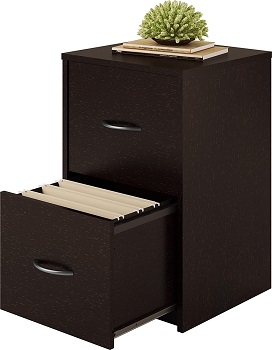 BEST WOOD ESPRESSO FILE CABINET