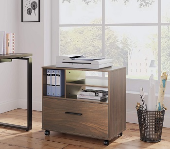 Devaise Wood Lateral File Cabinet