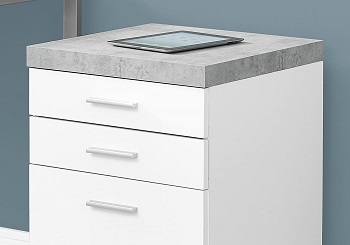 Monarch Specialties 3-drawer File Cabinet