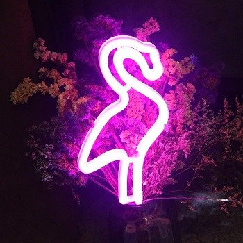 Passion Store Flamingo Neon Sign