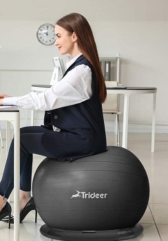 Trideer Exercise Ball Chair