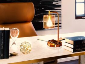 led desk lamp with wireless charging