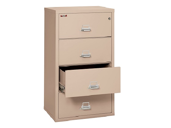 4 drawer fireproof file cabinet