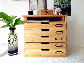 5 Flat Drawer Organizer for Home