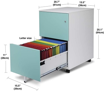 BEST 2-DRAWER BEAUTIFUL FILING CABINET