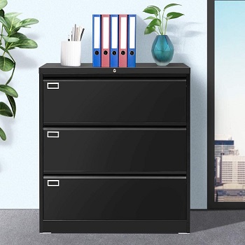 BEST BLACK LATERAL LOCKING FILE CABINET