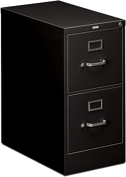 BEST BLACK TWO-DRAWER OFFICE FILE CABINET
