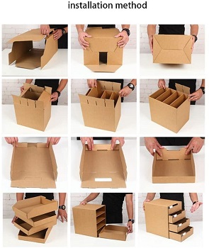 BEST CARDBOARD SMALL FILING CABINET