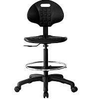 BEST FOR STUDY ROLLING SHOP STOOL WITH BACKREST Summary